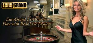 Eurogrand's customers have the possibility to play live casino games